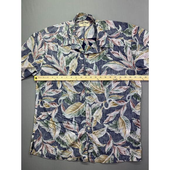Cooke Street Honolulu Floral Hawaiian SHORT SLEEVE BUTTON UP SHIRT XL - Picture 7 of 16